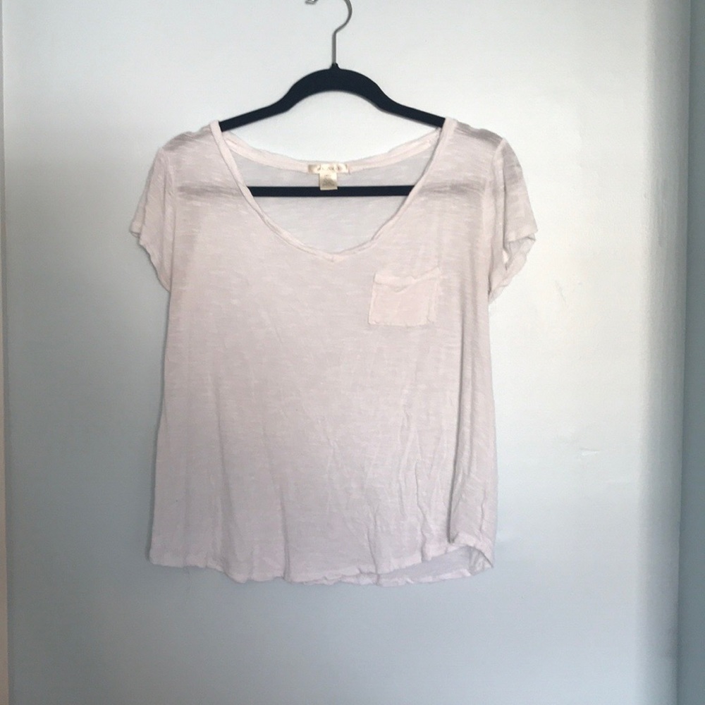 Simple white V-Neck!